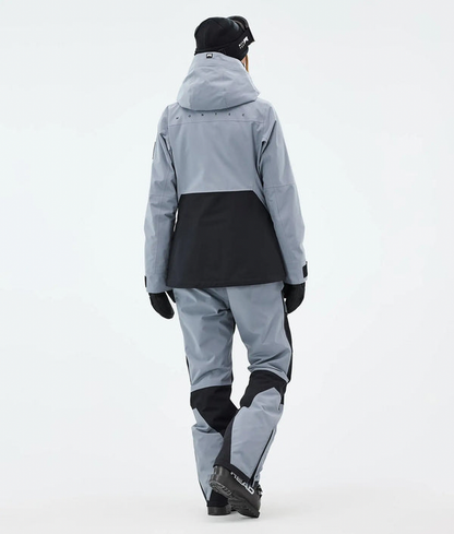 Moss W Veste de ski pour femme – Bleu doux / Noir